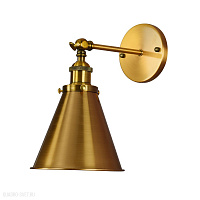 Бра Lumina Deco RUBI LDW B007-1 BRASS