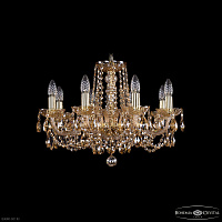 Хрустальная подвесная люстра Bohemia IVELE Crystal 1402/8/195 G M721
