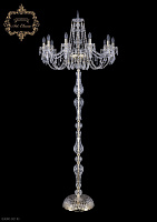 Хрустальный торшер Bohemia Art Classic 13.23.10.300.h-210.Gd.Dr