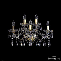 Бра с хрусталем Bohemia IVELE Crystal 1413B/3+2/200/XL G