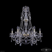 Хрустальная подвесная люстра Bohemia IVELE Crystal 1411/6/240/XL-83 G