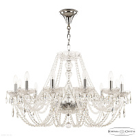Хрустальная подвесная люстра Bohemia IVELE Crystal 101/12/300 Ni