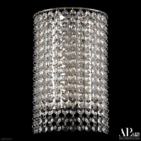 Бра хрустальное светодиодное APL LED Rimini S500.B5.16-27.A.4000