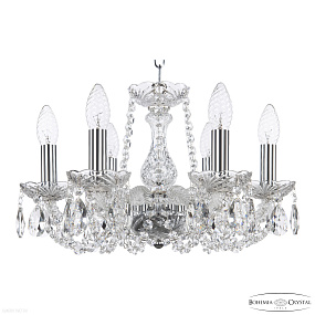 Хрустальная подвесная люстра Bohemia IVELE Crystal 119/6/141 Ni