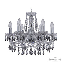 Хрустальная подвесная люстра Bohemia IVELE Crystal 1403/6/160 Ni K781