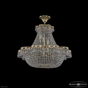 Хрустальная подвесная люстра Bohemia IVELE Crystal 19311/H1/65JB G