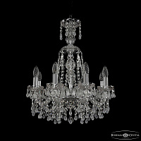 Хрустальная подвесная люстра Bohemia IVELE Crystal 1410/8/160/XL-60 Ni V0300