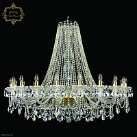 Большая хрустальная люстра Bohemia Art Classic 11.25.20.460.h-108.Gd.Sp