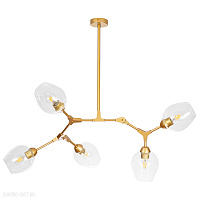 Подвесная люстра Arte Lamp YUKA A4103SP-5GO