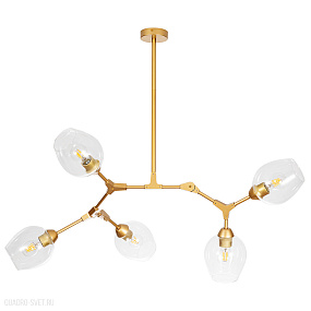 Подвесная люстра Arte Lamp YUKA A4103SP-5GO
