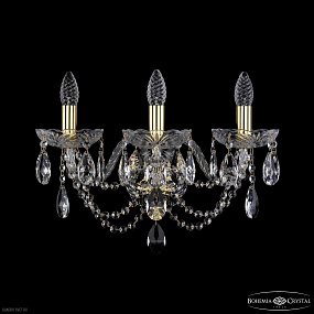 Бра с хрусталем Bohemia IVELE Crystal 1406B/3/195/XL G