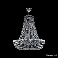 Хрустальная подвесная люстра Bohemia IVELE Crystal 19113/H2/55IV Ni