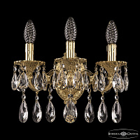 Бра с хрусталем Bohemia Ivele Crystal Verona 7201B11/3/125 A G