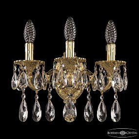 Бра с хрусталем Bohemia Ivele Crystal Verona 7201B11/3/125 A G