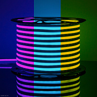 Гибкий неон LS001 220V RGB 12W 80Led 5050 IP67 односторонний , 50 м Elektrostandard LS001 220V RGB