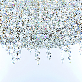 Хрустальная потолочная светодиодная люстра APL LED Rimini S501.0.30.B.3000
