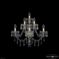Бра с хрусталем Bohemia IVELE Crystal 1403B/3+2+1/240/XL G