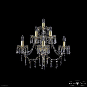 Бра с хрусталем Bohemia IVELE Crystal 1403B/3+2+1/240/XL G