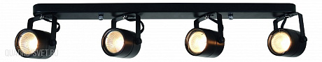 Спот Arte Lamp LENTE A1310PL-4BK