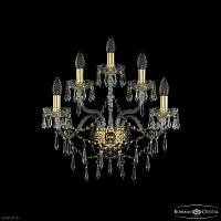 Бра с хрусталем Bohemia IVELE Crystal 1403B/2+2+1/195/XL G