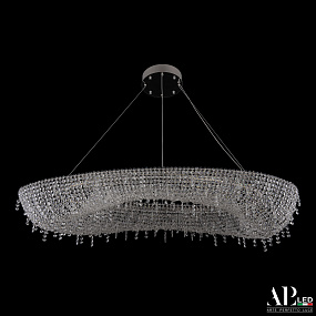 Большая хрустальная светодиодная люстра APL LED Sicilia SH523.0.120.B.Gd.4000.INT