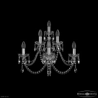 Бра хрустальное Bohemia IVELE Crystal 1402B/3+2+1/240 Ni