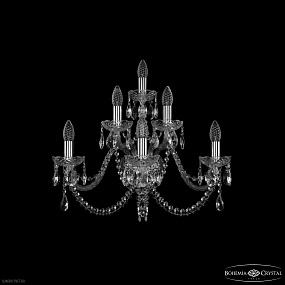 Бра хрустальное Bohemia IVELE Crystal 1402B/3+2+1/240 Ni