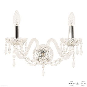 Бра хрустальное Bohemia IVELE Crystal 104B/2/165 Ni