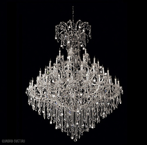 Большая хрустальная люстра Crystal Lux DIVA SP60 CHROME