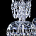 Бра ARTGLASS METIS CHAIN NICKEL CE