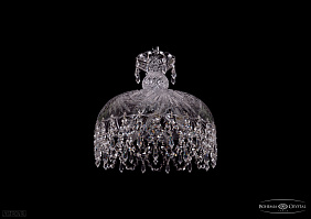 Хрустальный подвесной светильник Bohemia IVELE Crystal 7711/35/Ni/Drops