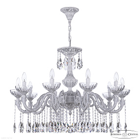 Большая хрустальная люстра Bohemia IVELE Crystal AL79101/10/300 A WMN P Clear/M-1H