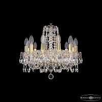 Хрустальная подвесная люстра Bohemia IVELE Crystal 1402/12/141/G