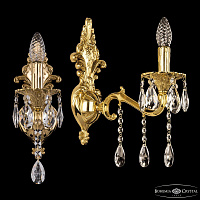 Бра с хрусталем Bohemia Ivele Crystal Verona 7202B14/1/175 A G