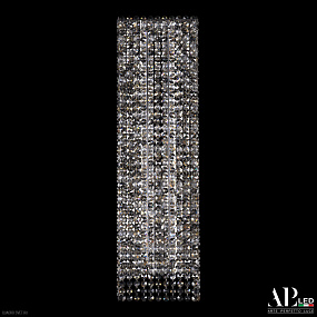 Бра хрустальное светодиодное APL LED Sicilia SH500.B1.20-70.A.Ni.4000.Clear.801.731