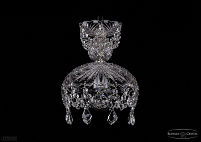 Хрустальный подвесной светильник Bohemia IVELE Crystal 7711/22/Ni/Leafs