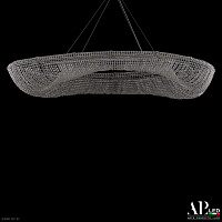 Большая хрустальная светодиодная люстра APL LED Rimini S523.0.160.A.4000