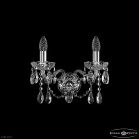 Бра хрустальное Bohemia IVELE Crystal 1413B/2/141 Ni