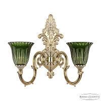 Бра Bohemia Ivele Crystal Verona 7203B15/2/210 GW P2 U Clear-Green/H-1K