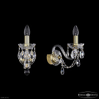 Бра с хрусталем Bohemia IVELE Crystal 1406B/1/160 G