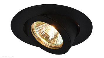 Встраиваемый точечный светильник Arte Lamp ACCENTO A4009PL-1BK