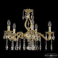 Подвесная хрустальная люстра Bohemia Ivele Crystal Florence 71402/5/175 A G FD2S