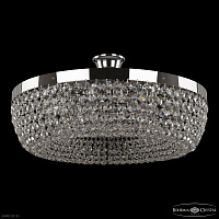 Хрустальная потолочная люстра Bohemia IVELE Crystal 19031/55NZ Ni