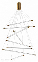 Подвесная светодиодная люстра Odeon Light SPARKY 4369/80L