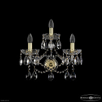Бра с хрусталем Bohemia IVELE Crystal 1413B/2+1/200/XL G