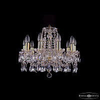 Хрустальная подвесная люстра Bohemia IVELE Crystal 1413/10/165/G