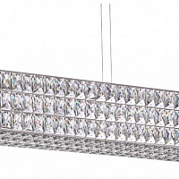 Подвесная светодиодная хрустальная люстра Odeon Light PANTA 4927/60L