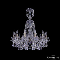Хрустальная подвесная люстра Bohemia IVELE Crystal 1403/12/240/XL-75 Pa