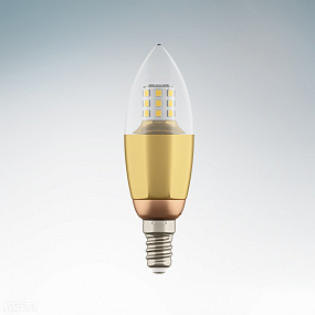 Лампа светодиодная LIGHTSTAR свеча E14 7W 3000K
