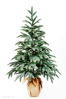Ель CRYSTAL TREES ВИСКРИ заснеженная в мешке 210 см. KP19210